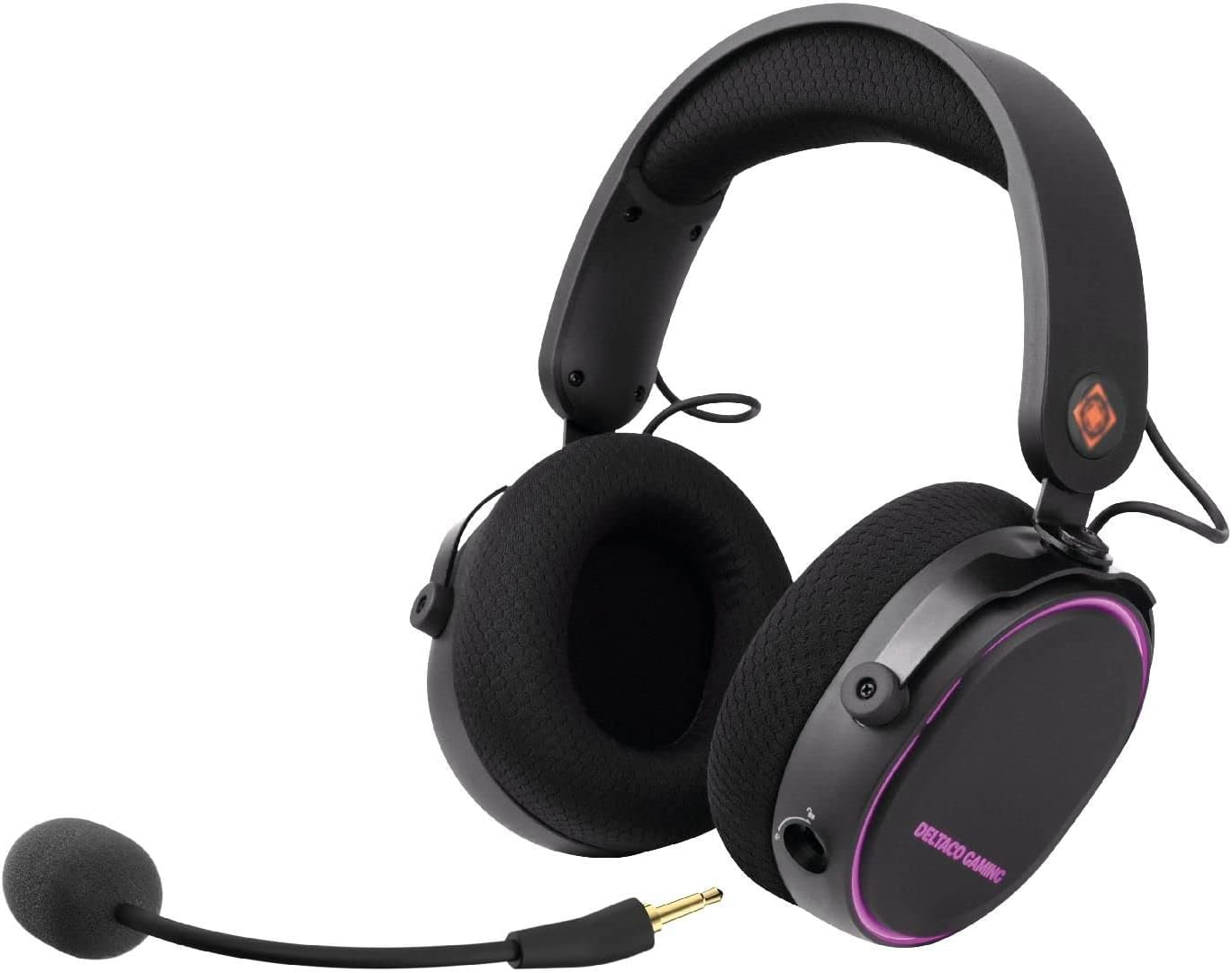 DELTACO DH420 Wireless Gaming Headset with Microphone Wireless PC