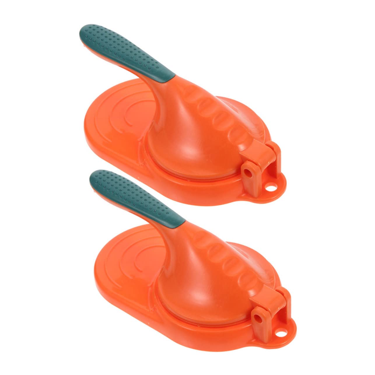 Unomor 2Pcs Convenient Dough Presser for Dumpling Making Handheld Dumpling Skin Mold Kitchen Tool for Easy Wrapping of Dumpling Wrappers and Ravioli Base