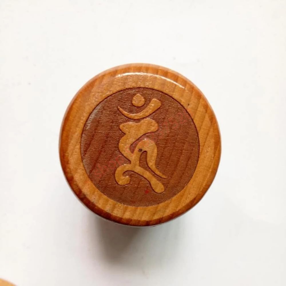 Taoistisches Siegel 5cm Buddhistisches Siegel Dharma Siegel Manjusri Bodhisattva Acht Zeichen