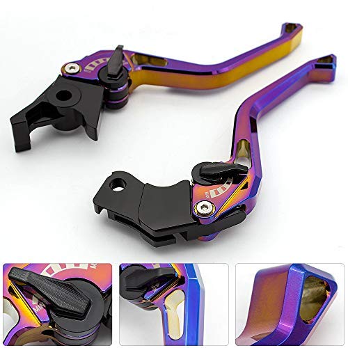 FXCNC short Adjustable Dual Hydraulic Brake Levers for X-MAX125 250 300 XMAX300 X-MAX250 X-MAX125 2017-2021, SYM MAXSYM 400, KYMCO GRAND DINK 250CC,G-DINK 250CC