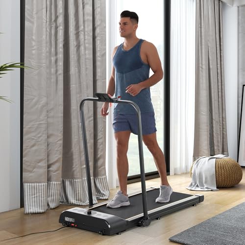 Image of Walking Treadmill with LED Display and Foldable Design for Home Office Use