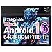 Laptok Tablet 11 Zoll, Android 16 Tablet mit 20GB RAM 64GB ROM/1TB TF, 7800mAh Akku, 5G WiFi, Widevine L1, Bluetooth 5.4, 1080P Display, 5MP+8MP Kamera, OTG, Schwarz