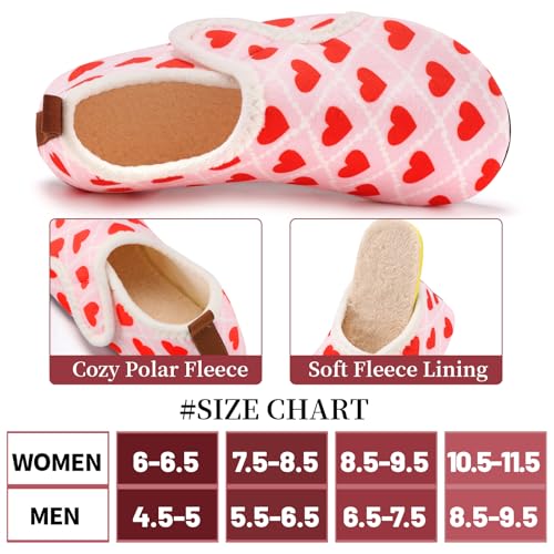 Image of Ibeauti Women Mens House Slippers Lightweight Comfy Barefoot Slipper Socks Rubber Sole House Shoes for Indoor /Outdoor Bedroom Travel