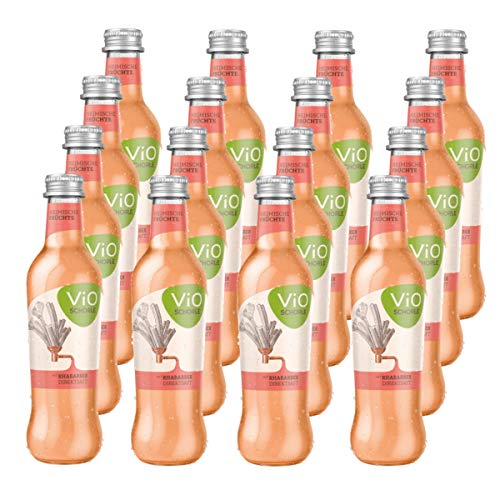ViO Schorle Rhabarber 16 Flaschen je 0,3l Cover