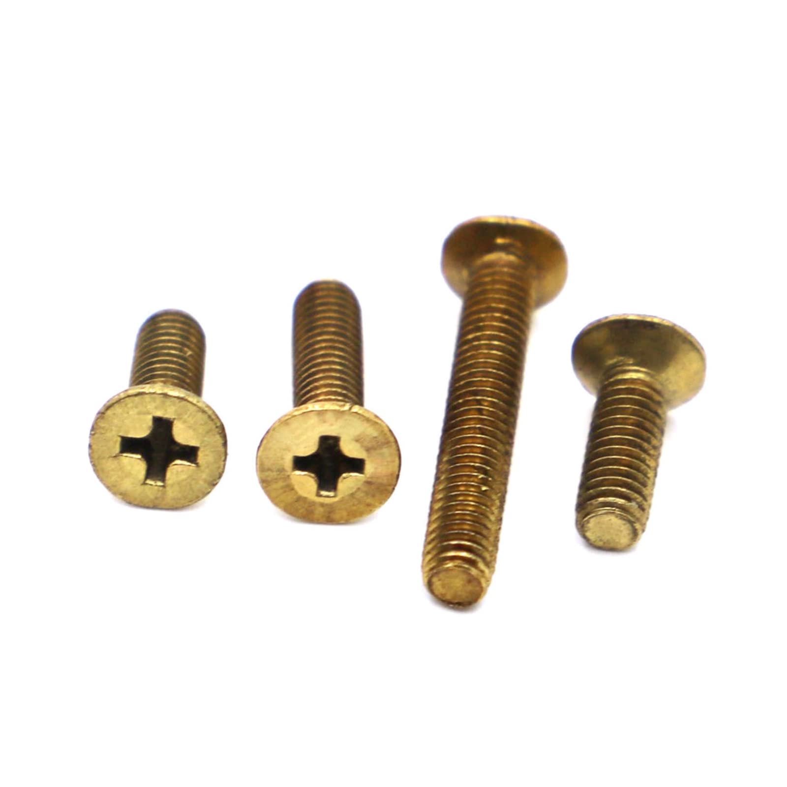 Viti Autofilettanti Ottone Testa Svasata | Phillips Metriche M2, M3, M3.5, M4, M5 | Modello GB846