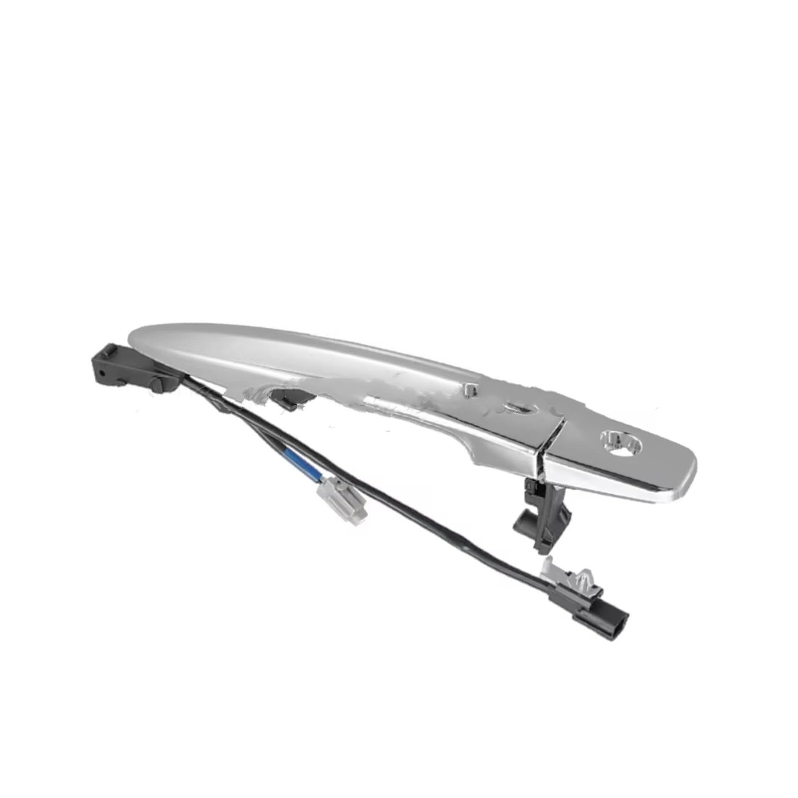 Iukmr Front Left For Nissan For Leaf For Maxima For Murano For Sentra Car Front Chrome Exterior Door Handles Silver Abs 806469N00a 806451Aa0a Car Outer Door Handle(Front Left)