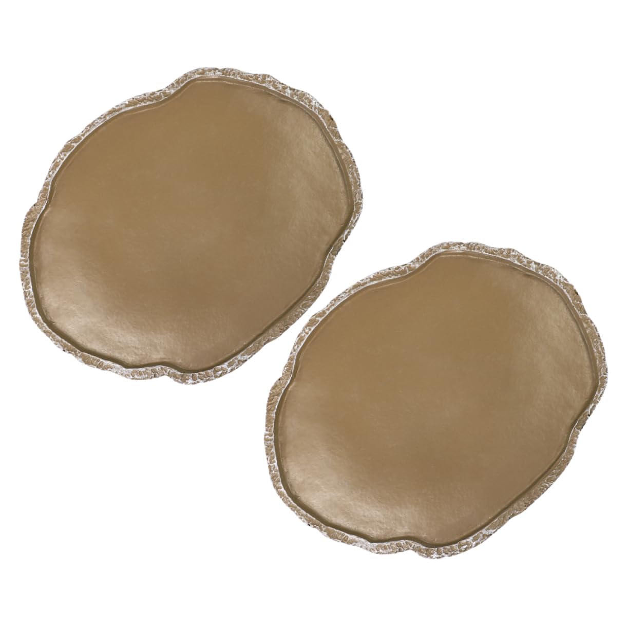 Bassins d'alimentation pour reptiles WOONEKY marron lot de 2