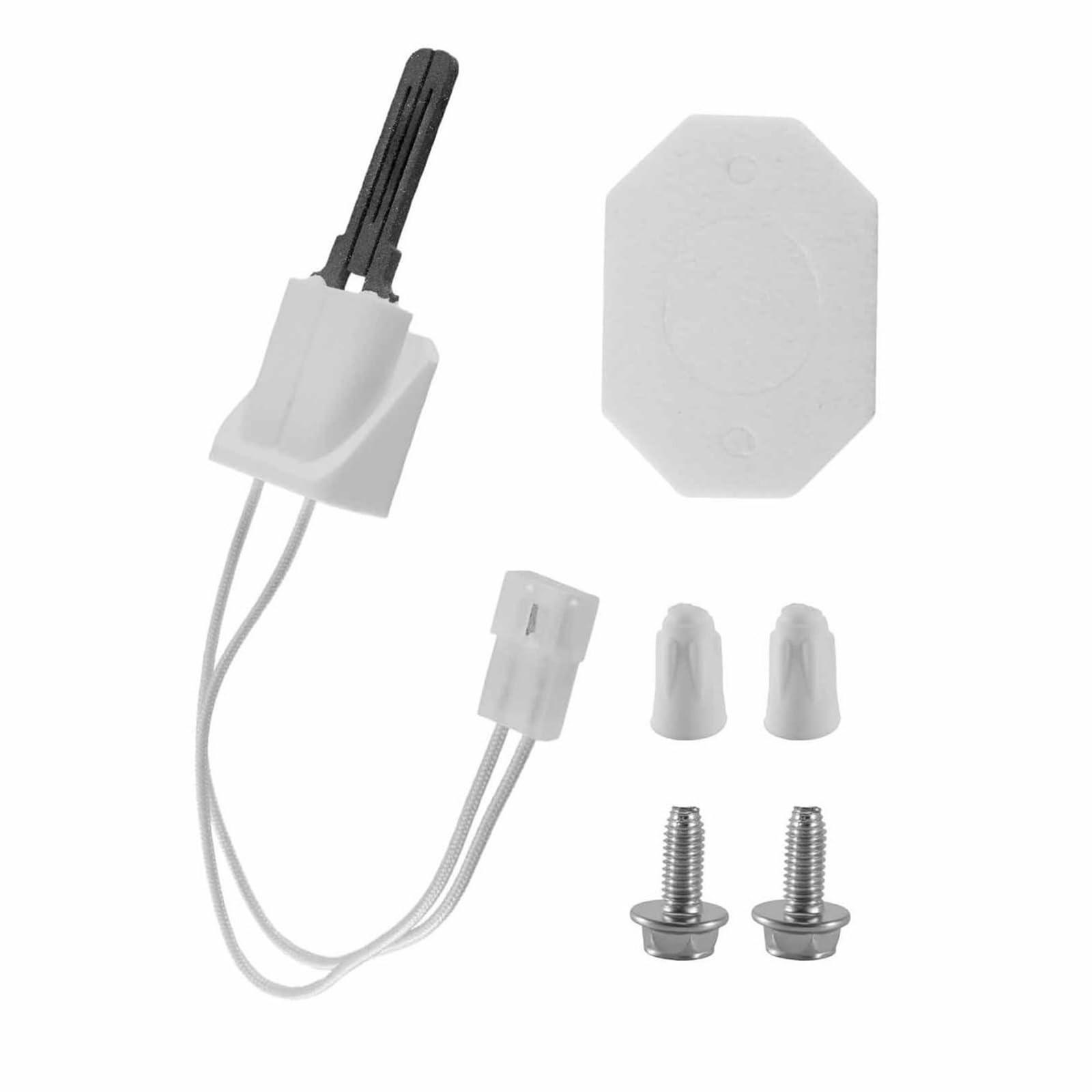 Elnwnnkc Efficiency Furnaces Igniters for Quick Stable Ignitions Hot Surfaces Ignitor Stainless Steel Replacement Accessories High Easy Installation Furnaces High