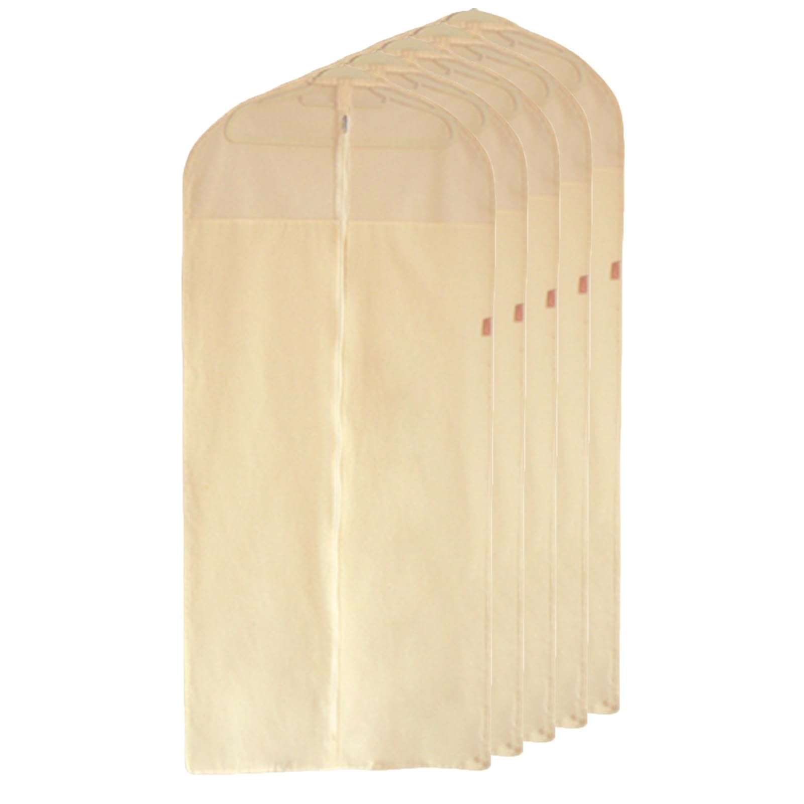 Clothing storage bags suit cover cotton garment bag Travelling garment bag padded suit bag with zip visible mesh