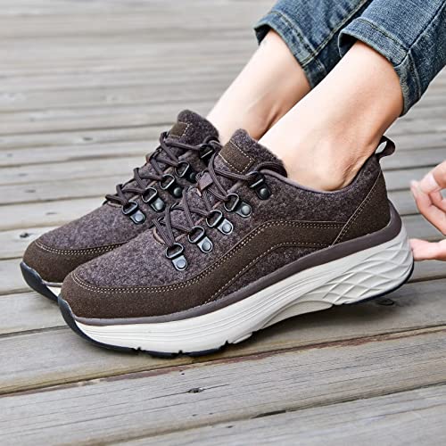 konhill-Womens-Winter-Walking-Shoes-Comfortable-Fashion-Sneakers-Warm-Lining-Arch-Support-Outdoor-Shoes | A2Z Shop