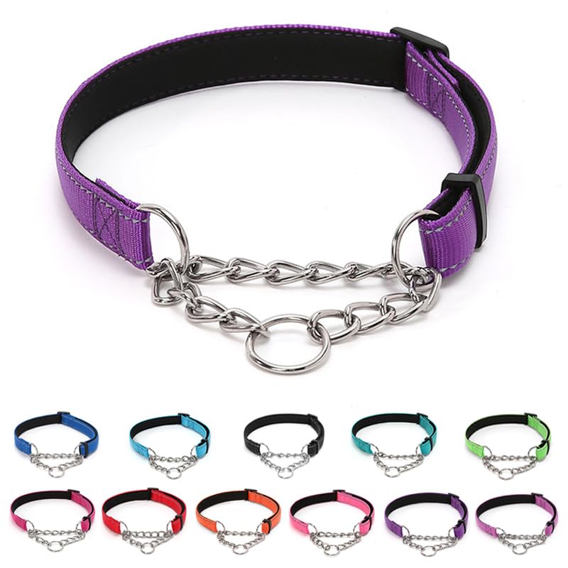 Axdvk Martingale Halsband Für Hunde - 4cm Breites Ausbruchssicheres Nylon-Halsband Für Mittelgroße Bis Große Hunde