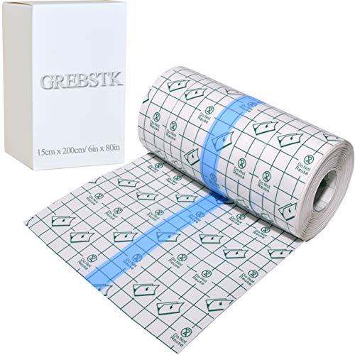 Waterproof Adhesive Bandages Transparent Stretch Tape Retention Dressing Tapes for Tattoo Aftercare/Keep Wound/Fexed