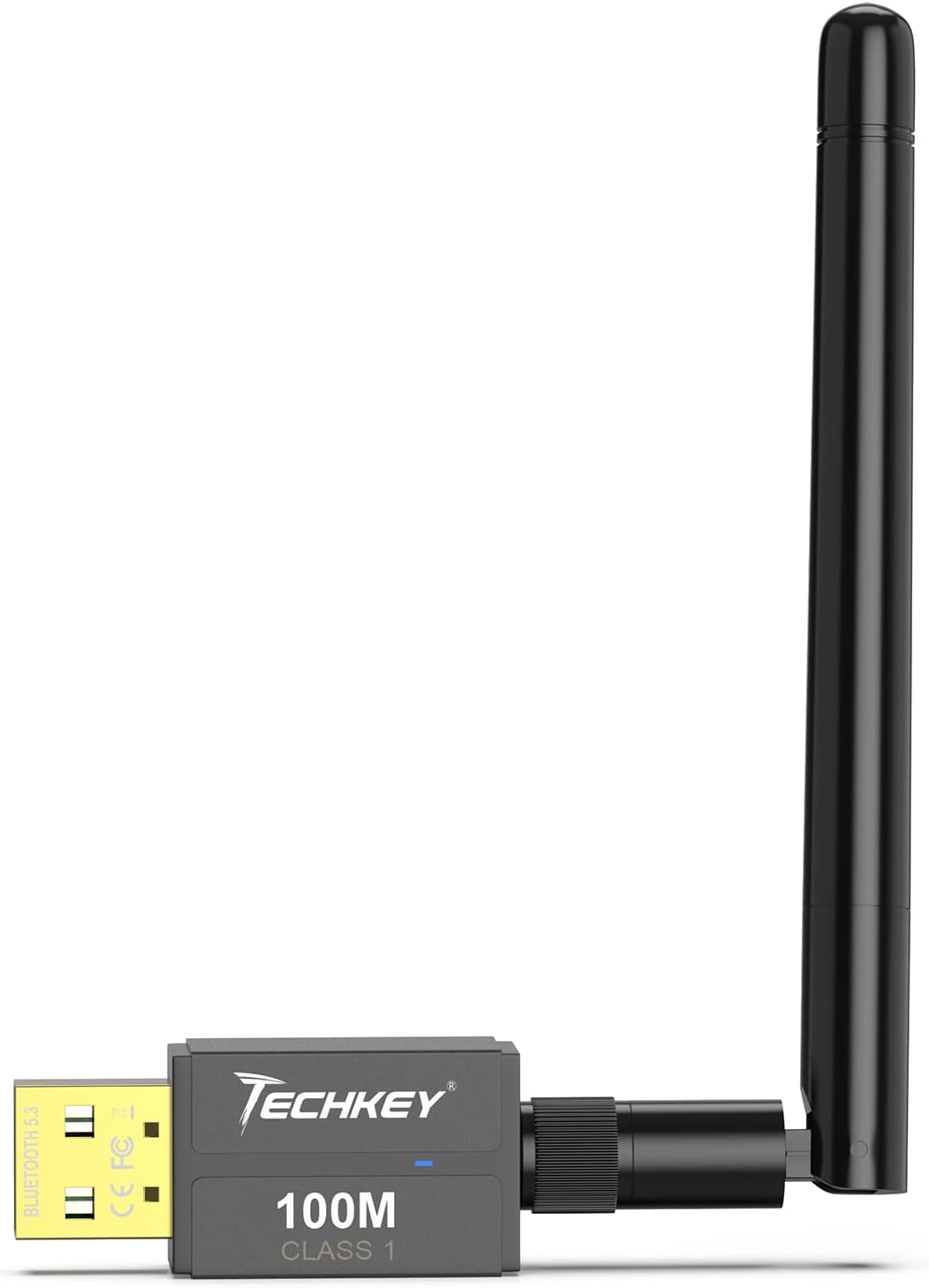 Long Range Bluetooth Adapter for Desktop PC,Techkey 5.3+EDR