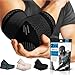 POWERLIX Elbow Brace Compression Support (Pair) - Elbow Sleeve for Tendonitis, Tennis Elbow Brace and Golfers Elbow Treatment, Arthritis, Workouts, Weightlifting – Reduce Elbow Pain