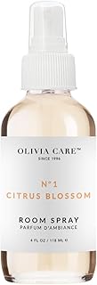 Room Spray Citrus Blossom by Olivia Care – Made with All-Natural Essential Oils – Blissful, Refreshing, Relaxing Scent, Fragrance & Air Freshener – No Harmful Chemicals & Non-Toxic - 4 FL OZ