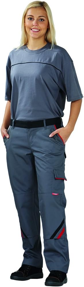 Planam Bundhose Highline Damen Gr. 48 rot/schiefer/schwarz Planam Bundhose Highline Damen Gr. 48 rot/schiefer/schwarz