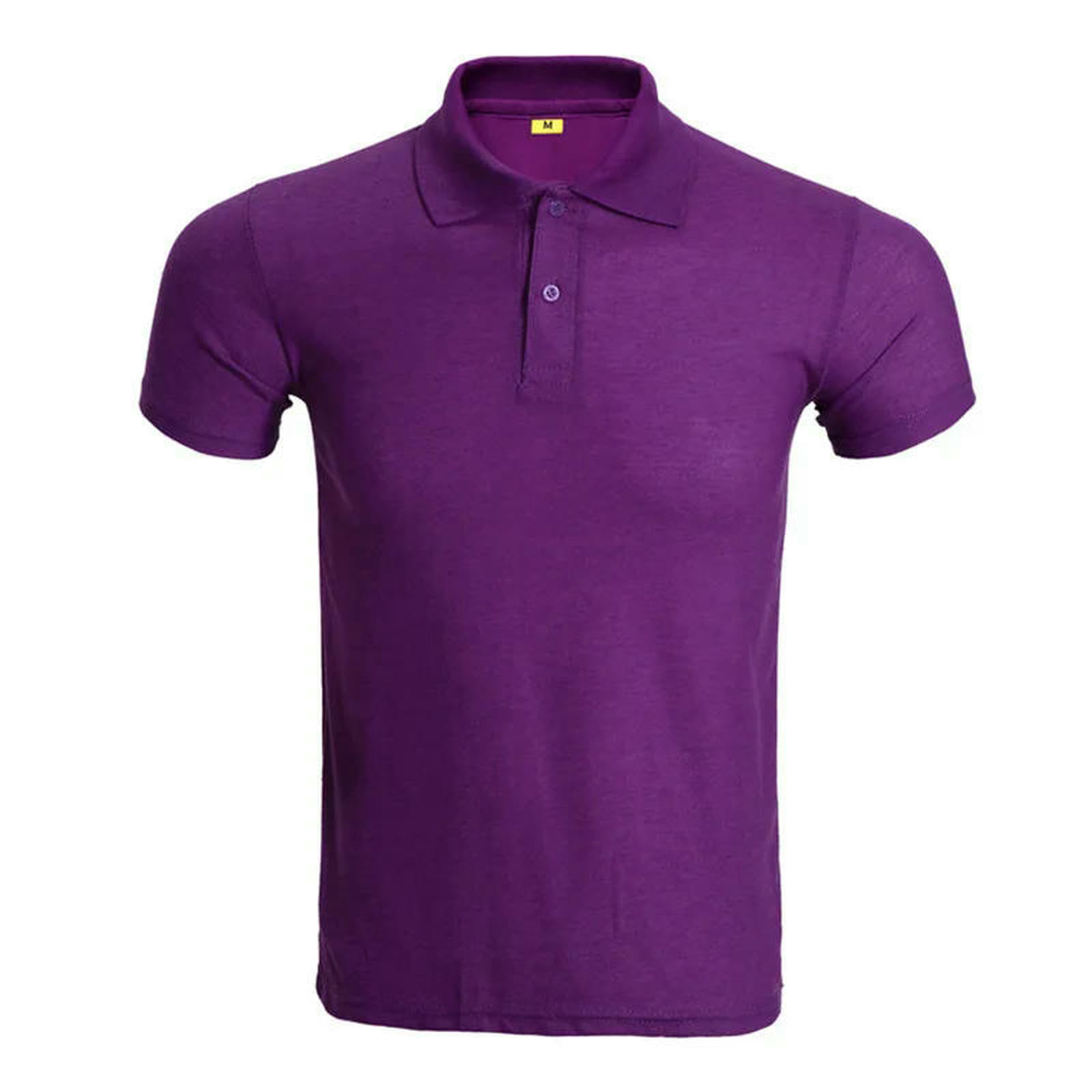 Męski T-shirt różowy krótki rękaw koszula letnia praca Slim Fit Atmable T-shirt-różowy-l