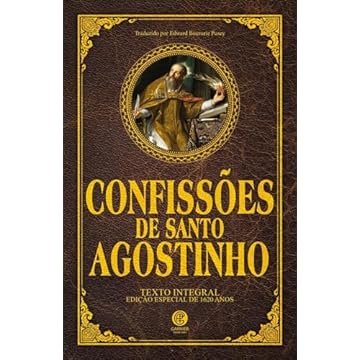Capa do livro Confissões de Santo Agostinho - Edição Luxo
