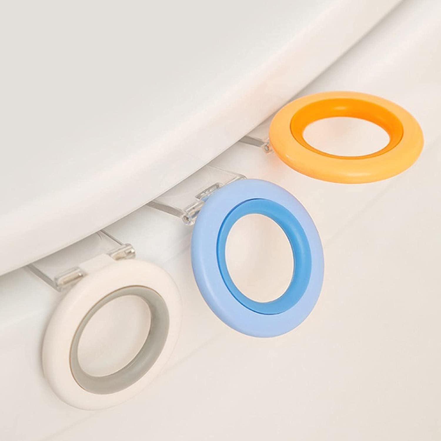 Plastic Toilet Lid Lifter - Portable Self-Adhesive Handle, Seat Holder Clip Up, Avoid Contact Door Handle (1 Pc's), Multi
