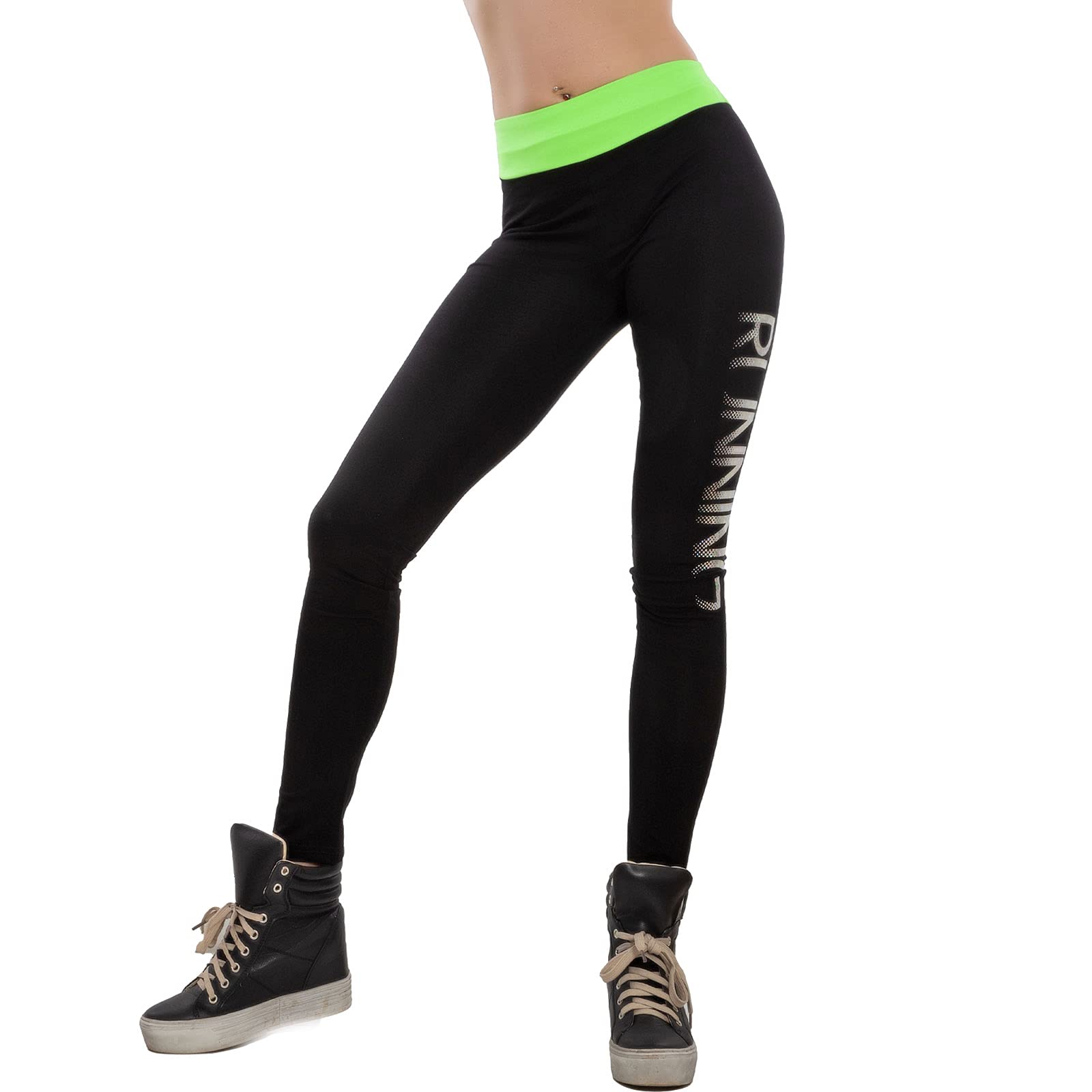 Mallas deportivas para mujer Toocool N3284 que evitan rozaduras al correr en talla S 4