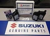 Suzuki OEM Oil Change Kit 3 Quarts Full Synthetic GSXR SV650 King Quad