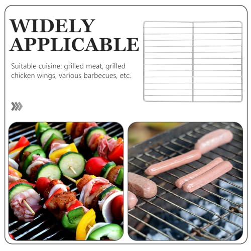 Filet de cuisson barbecue multifonction anti-chute en acier inoxydable - 8