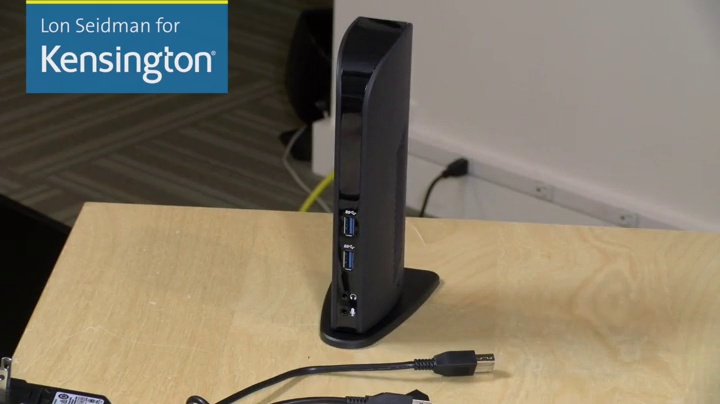 Kensington Docking station universale montabile con doppio display USB 3.0 per Windows, Mac e Surface (Dual Video HDMI e DVI/VGA, 6 porte USB, Gigabit Ethernet, audio Kensington Docking station universale montabile con doppio display USB 3.0 per Windows, Mac e Surface (Dual Video HDMI e DVI/VGA, 6 porte USB, Gigabit Ethernet, audio