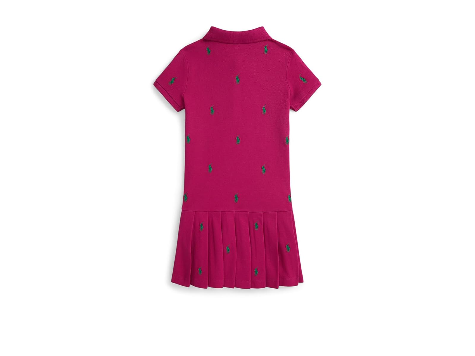 Polo Ralph Lauren Kids Polo Pony Stretch Mesh Polo Dress (Toddler/Little Kid) - Picture 3 of 3