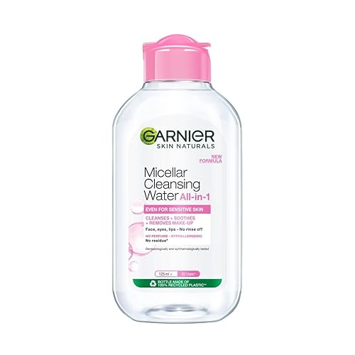 Garnier Skin Naturals Agua limpiadora micelar, 4.2 fl oz