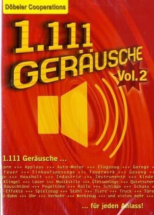 Preisvergleich Produktbild 1.111 Geräusche, CD-ROM.Vol.2: Für PC und Mac