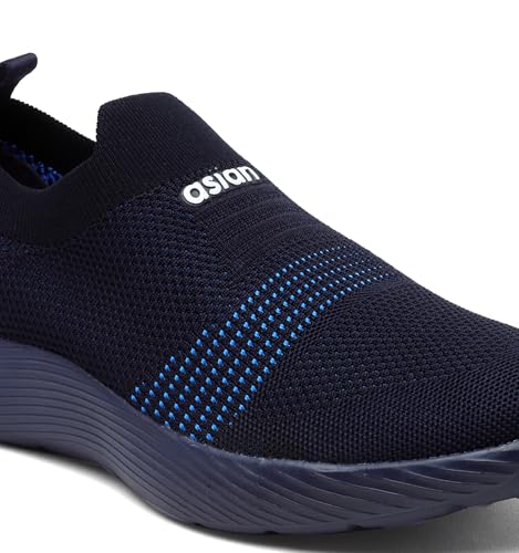 Image of ASIAN Men STORM-11 Casual wear Walking and Running Shoes Without Laces, Lightweight and Comfortable Shoes with Upper Fabric for Men & Boys