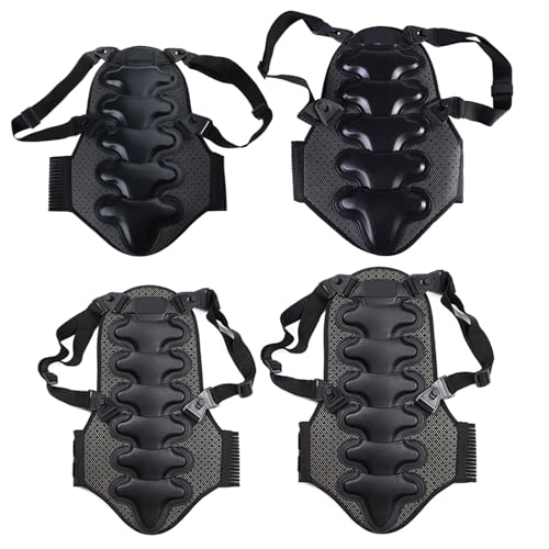 Protector de columna vertebral unisex para esquí y moto ajustable 4