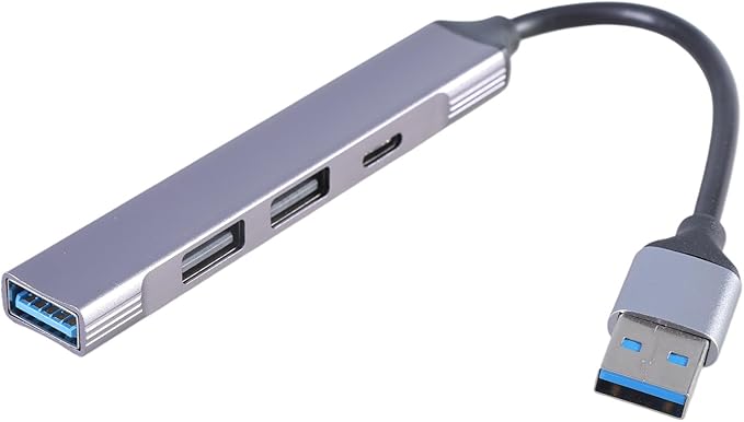 Hub USB 4 en 1 XIAHIOPT Adaptador para Portátiles y Tablets miniatura 3