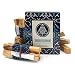 Galactic Brain Palo Santo Sticks | 100 Grams Peruvian Smudge Sticks Bundled with Selenite Stones in Gift Set | 3.5 Ounces of High Resin Palo Santo Wood for Cleansing Your Home