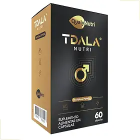 TDALA NUTRI TAURINA ARGININA FENO GREGO ZINCO ORIGINAL C/60CPS - QUALYNUTRI
