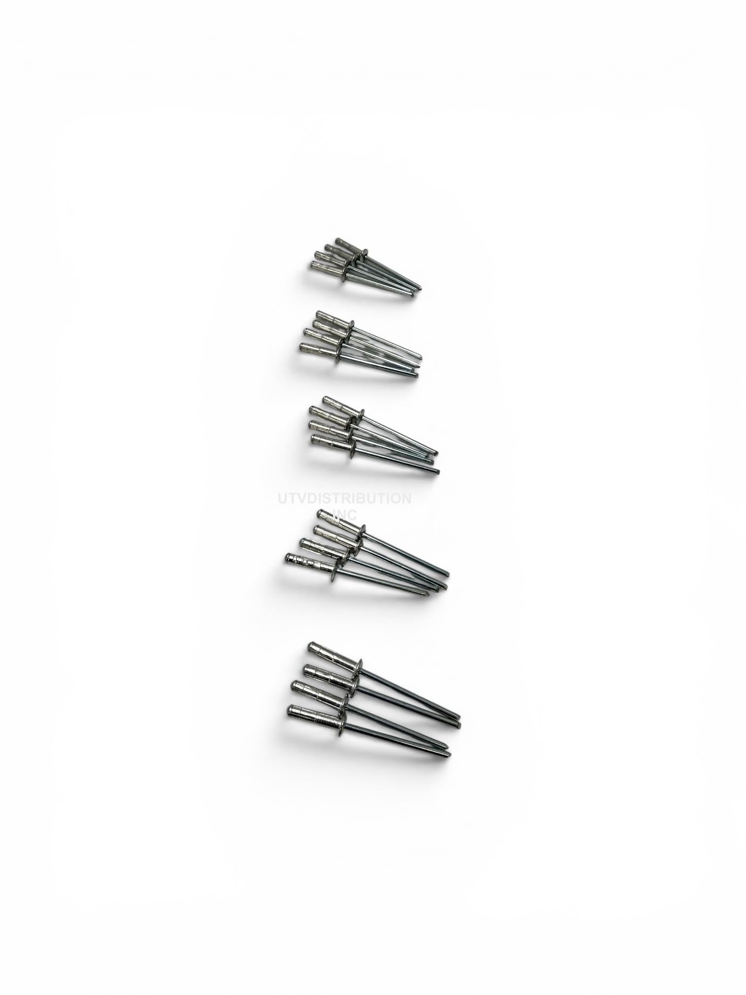 UTVDistribution Aluminiowy przycisk Dzus z mechanizmem szybkiego zwalniania 1/4 ze sprężynami i płytkami na zakładki, 10 szt. nitów bez opakowania!