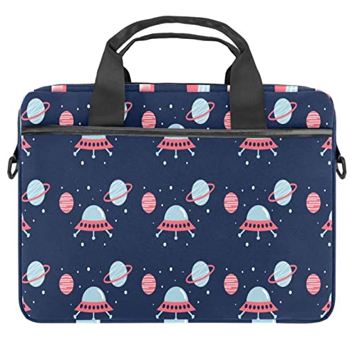Sac ordinateur portable 13 à 14.5 pouces bleu marine et motifs Jour des Morts