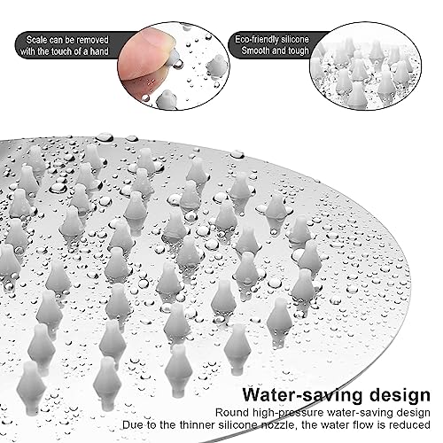 Soffione Doccia Alta Pressione, PARFCO Acciaio