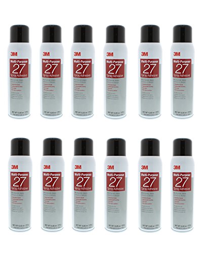 3M Multi-Purpose 27 Spray Adhesive, 12/Case