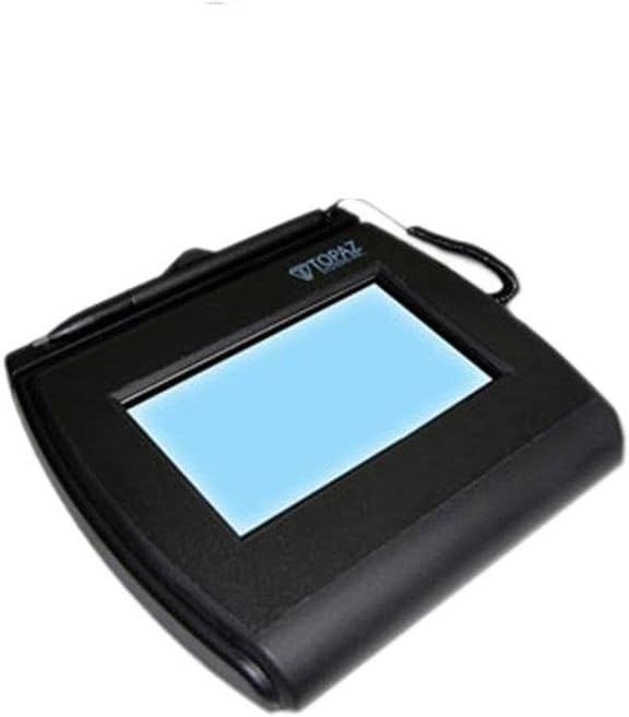 Topaz Systems Signature Terminal with Magnetic Card Reader w/LCD Display - 4.4 x 2.5 in - Wired - USB