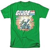 G.I. Joe Real American Hero Unisex Adult T-Shirt, Kelly Green, Small