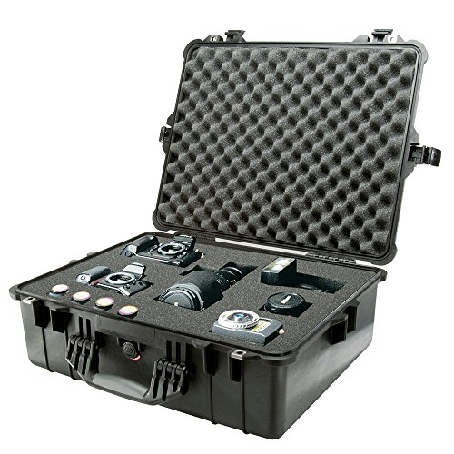 Pelican 1600 Black Case without Foam