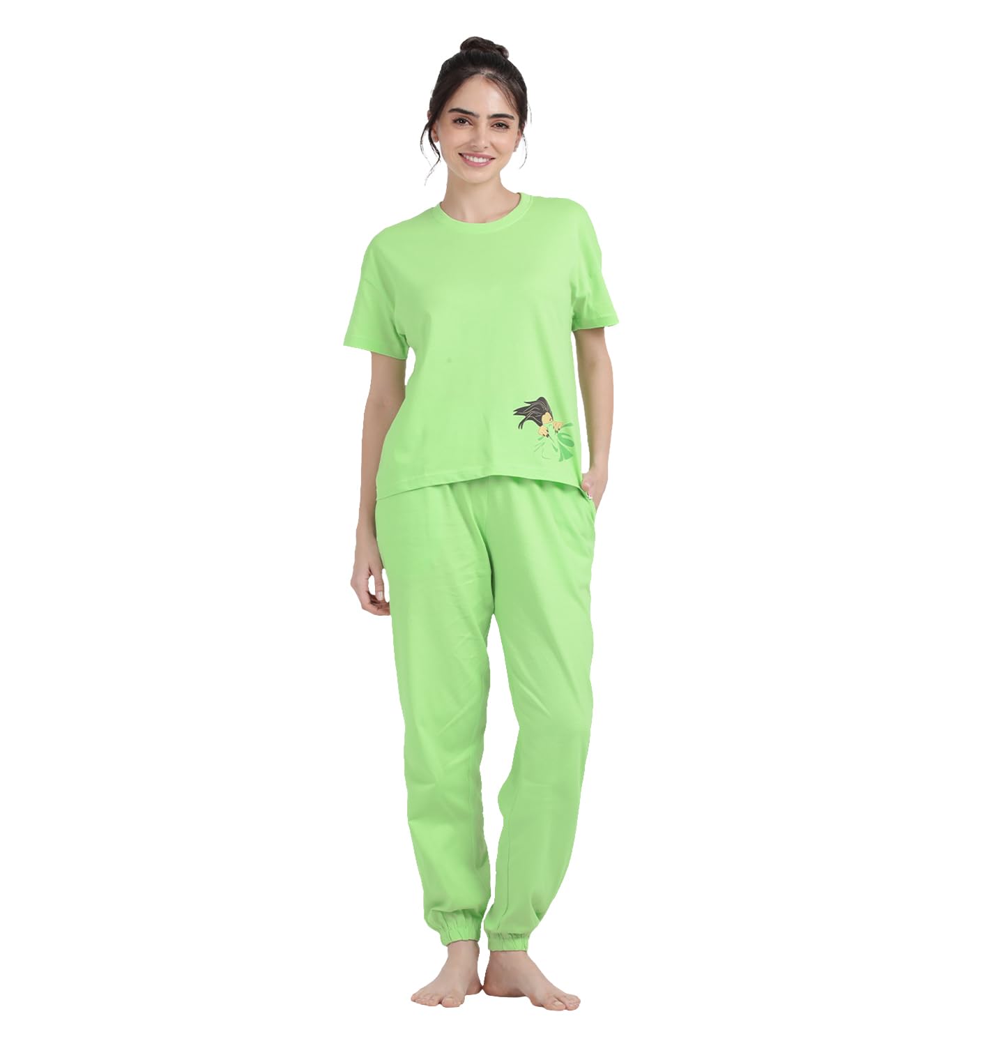 Cuffed Bottom Pyjama Set-image-23