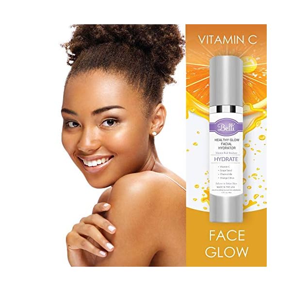 Belli-Healthy-Glow-Facial-Hydrator-and-Moisturizer-Facial-Moisturizer-Vitamin-C-Face-Cream-for-Oily-Dry-Sensitive-Skin-Pregnancy-Safe-Non-Toxic-15-Fl-Oz Belli Skincare Healthy Glow Facial Hydrator and Moisturizer, Vitamin C Face Cream for Oily, Dry, Sensitive Skin - Pregnancy Safe, Non Toxic, 1.5 Fl Oz (Pack of 1)