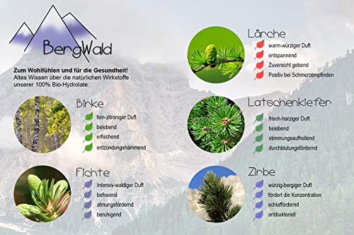 Sauna-Aufguss - 100% bio - Saunaduft mit natürlichen ätherischen Ölen für Saunaaufgüsse - Biozertifiziert aus Wildsammlung - Naturprodukt ohne Zusätze - 250 ml (Latschenkiefer) - Image 8
