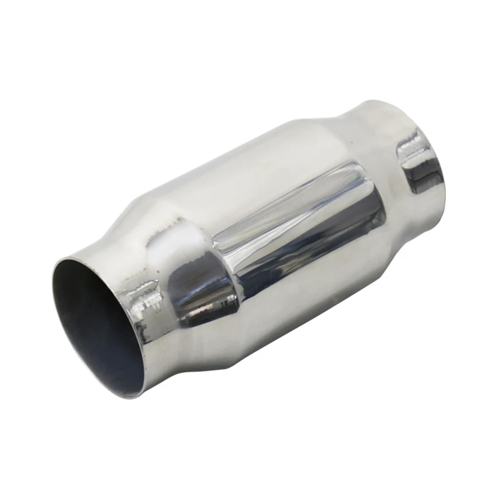 Catalizzatore Convertitore catalitico per auto da 3" pollici, 300 celle CPSI CPI, nucleo metallico con catalizzatore metallico, tubo di scarico da 300 celle Catalizzatore Catalitico