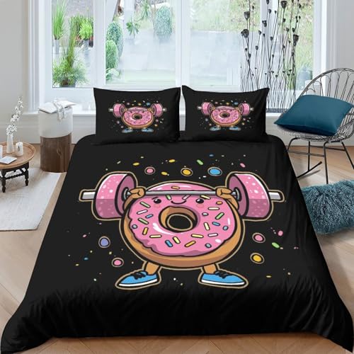 Parure de lit microfibre résistante super douce motif 3D