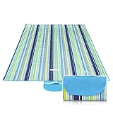 USO MULTIFUNCIONAL: perfecto para picnics, campamentos, caminatas, días de playa, eventos deportivos, juegos en el patio trasero, fiestas en la puerta trasera, conciertos al aire libre, caza. También se puede utilizar como alfombrilla de juguete para niños en el hogar.