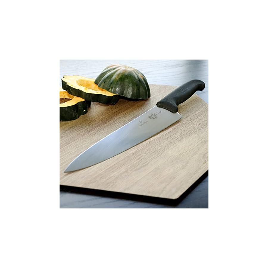 Victorinox-10-Inch-Fibrox-Pro-Chefs-Knife Victorinox 5.2003.25 10 Inch Fibrox Pro Chef's Knife, Black, 10"