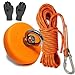 Woodland Home Magnet Fishing Kit 880LB with Rope 2000LB, Gloves and Durable Rubber Protector, Powerful Neodymium Lift Magnet, Rubber Protector | 5.3in(135mm)